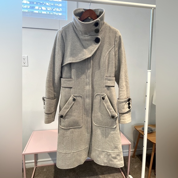 Soia & Kyo a line wool dress coat - Picture 1 of 7